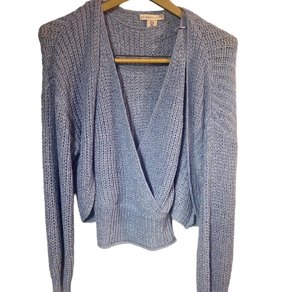 Sincerely Jules 2 piece pastel sweater set ladies small